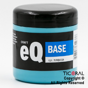 BASE ACRILICA EQ 414 TURQUESA 200 CC X 3 UNIDADES